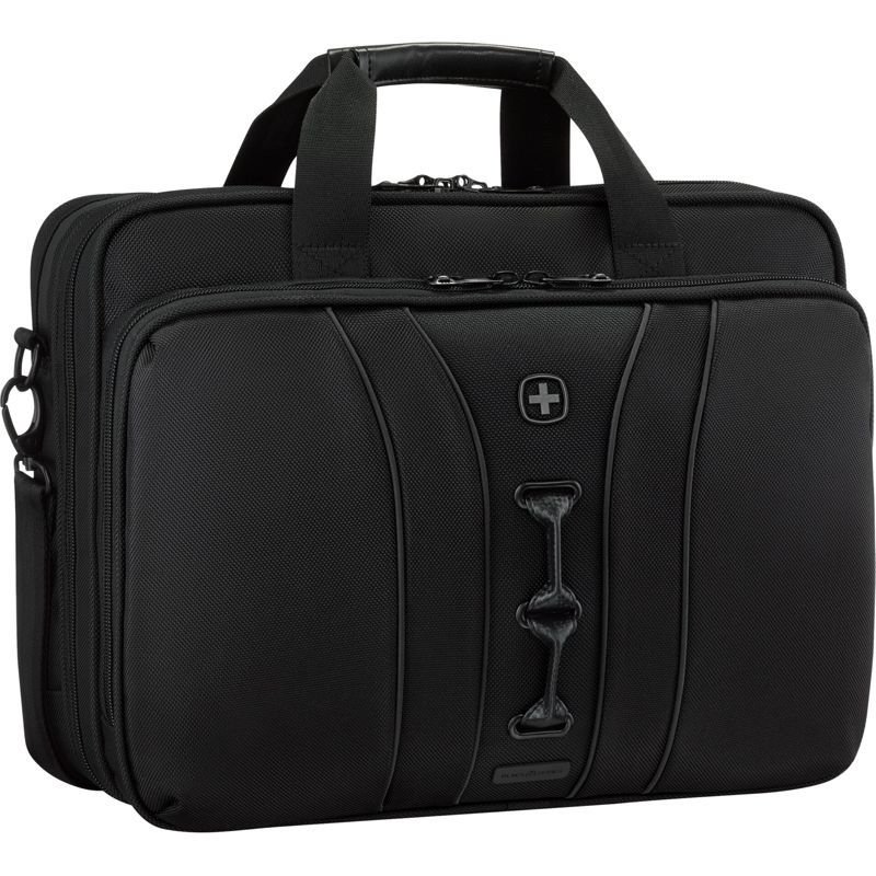 Wenger Legacy Black Series 16-Inch Laptop Briefcase in Black