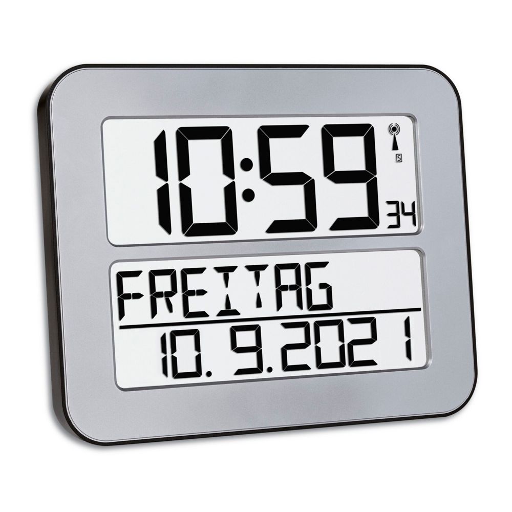 TFA 60.4512.54 Ασημένιο Ρολόι TIMELINE MAX