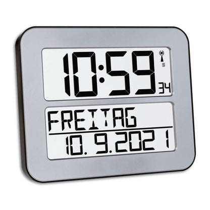 TFA 60.4512.54 Ασημένιο Ρολόι TIMELINE MAX