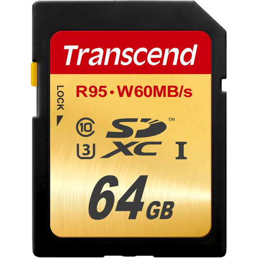 Transcend SDXC 64GB Class 10 UHS-I U3 Ultimate