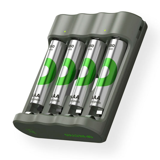 GP ReCyko B441 4-Port USB Charger με 4xAAA NiMh 850mAh