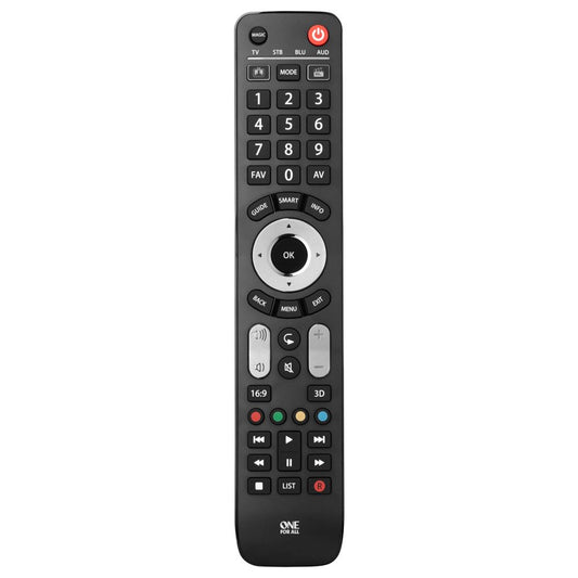 One for All Evolve 4 Universal Remote Control URC 7145