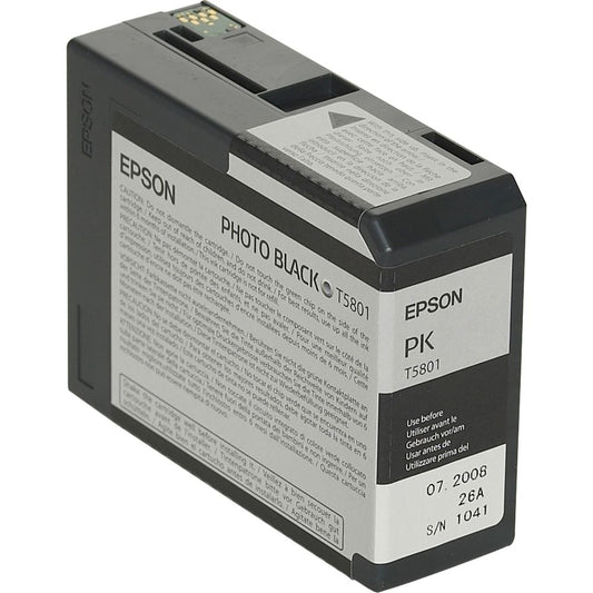 Epson Ink Cartridge Photo Black T 580 80ml T 5801