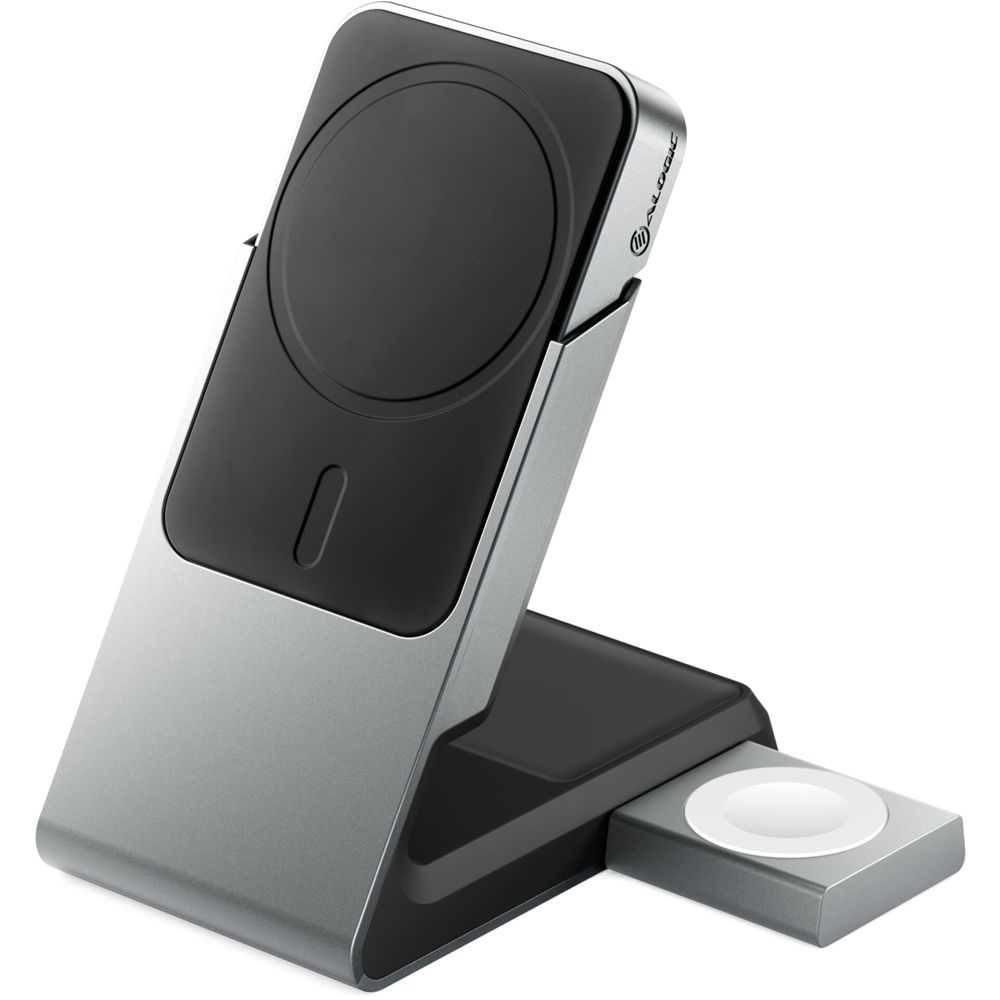 Alogic Matrix+ 3-in-1 Μαγνητικός Φορτιστής & Power Bank - Γκρι