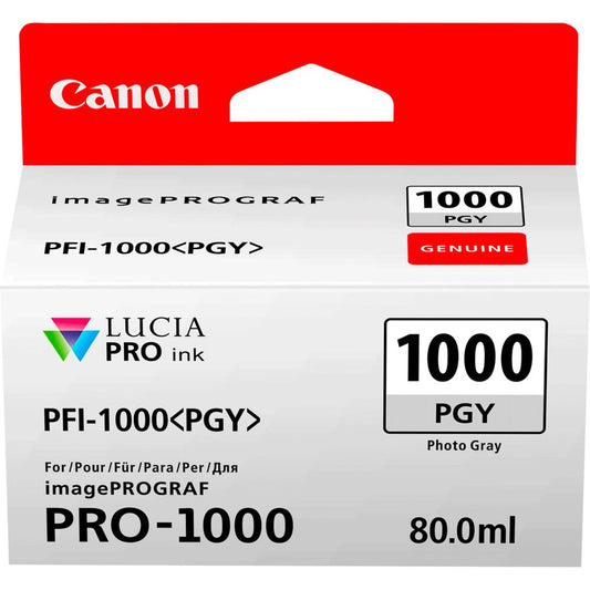 Canon PFI-1000 PGY Photo Grey Ink