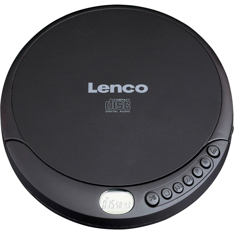 Lenco CD-010 Black Portable CD Player