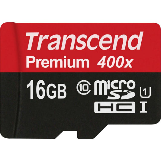 Transcend microSDHC 16GB Class 10 UHS-I 400X