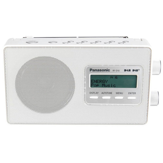 Panasonic RF-D 10 EG-W Λευκό Ραδιόφωνο