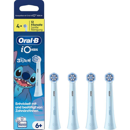Oral-B iO Replacement Brush Heads Kids Stitch 4-Pack