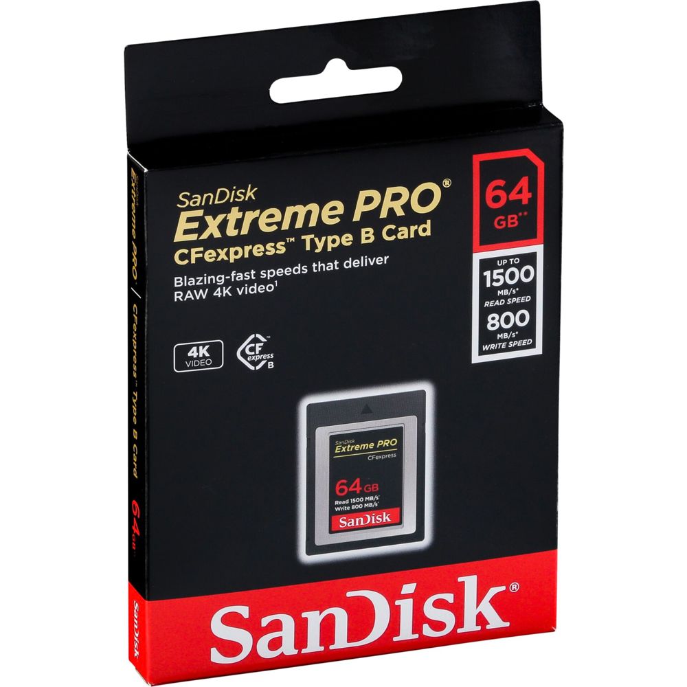 SanDisk CF Express Type 2 64GB Extreme Pro