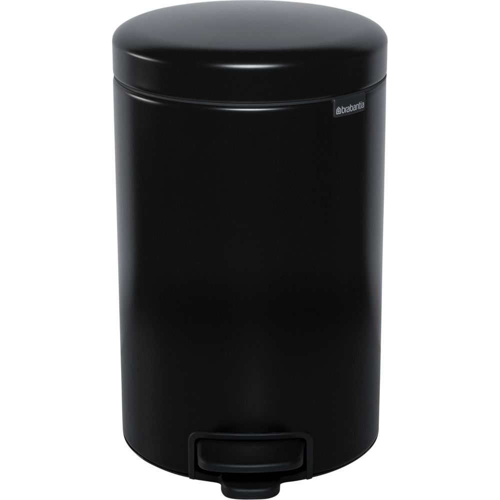 Brabantia Pedal Bin Newicon 12,0L Ματ Μαύρο