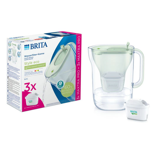 Brita Style Eco Χρωματισμός Hellgruen με 3 MAXTRA PRO All-in-1