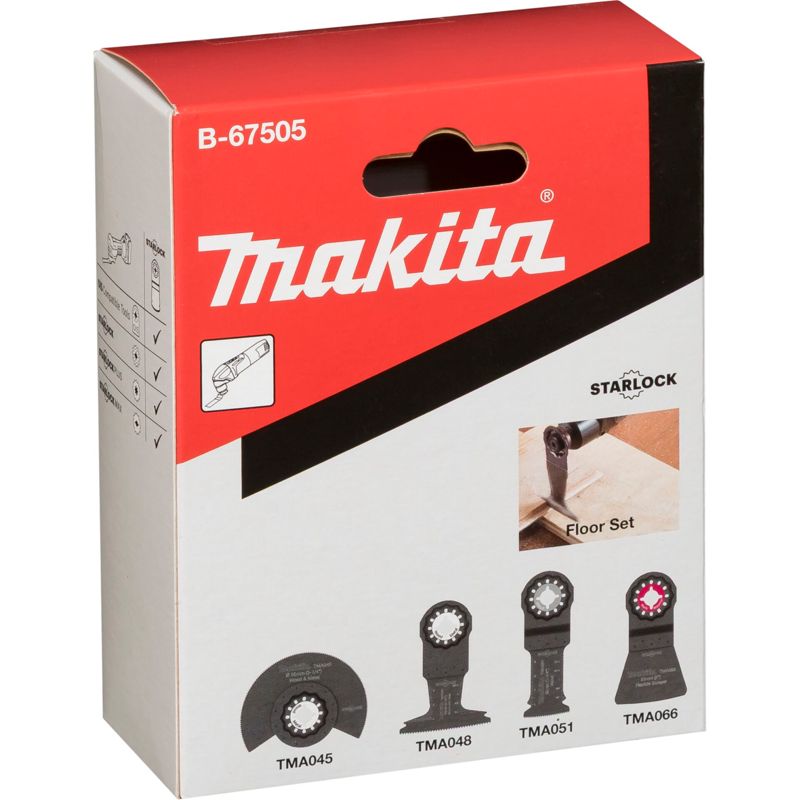 Makita Floor Set 2 with 4 Pieces