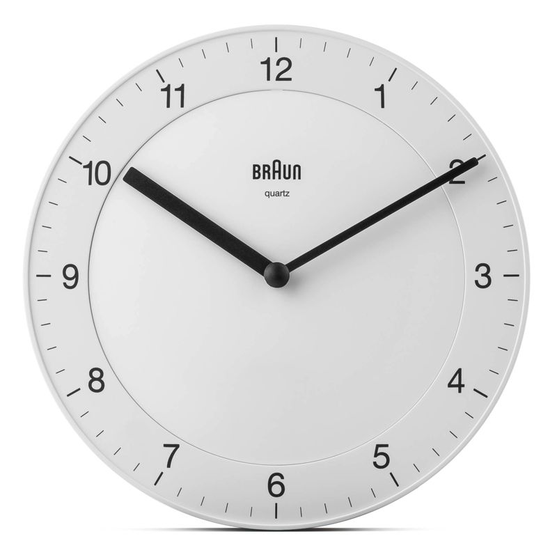 Braun BC 06 W Quartz Analog Wall Clock White