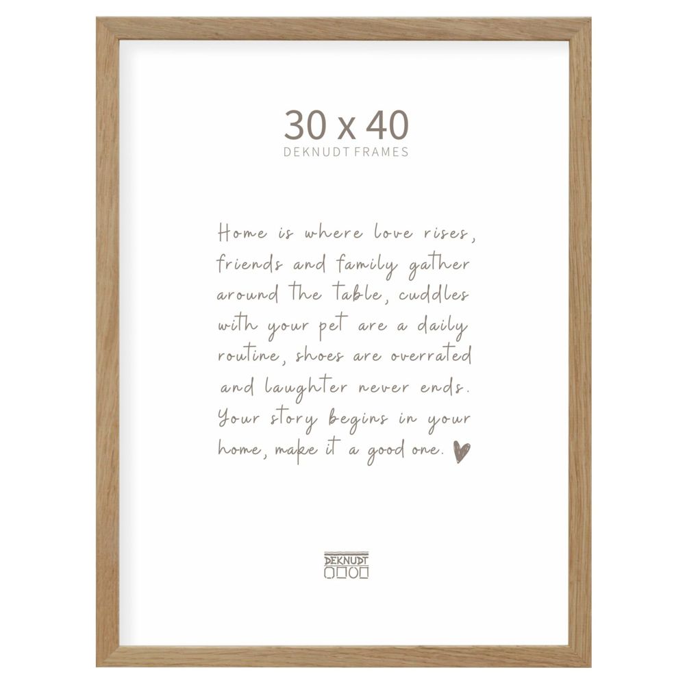 Κορνίζα Deknudt S47CJ1 30x40 από Στερεό Δρύ