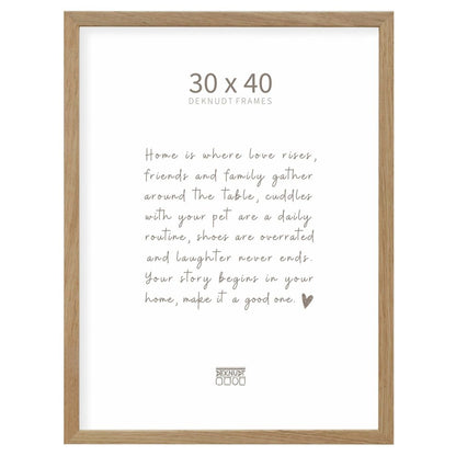 Κορνίζα Deknudt S47CJ1 30x40 από Στερεό Δρύ