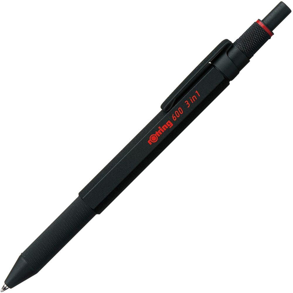 Rotring 600 Multipen 3in1 Μαύρο