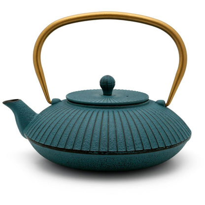 Bredemeijer Teapot Linhai 1,1L Cast Iron Petrol Gold
