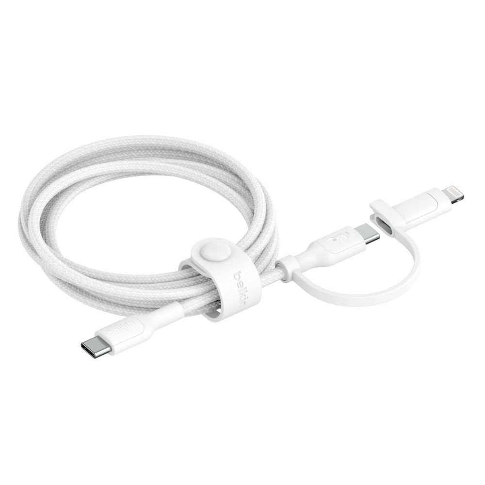 Belkin BOOST CHARGE 2-in-1 Καλώδιο USB-C/Lig. 1,5m