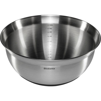 Brabantia Μπολ Ανάμειξης Ανοξείδωτο Ματ Μαύρο, 3L