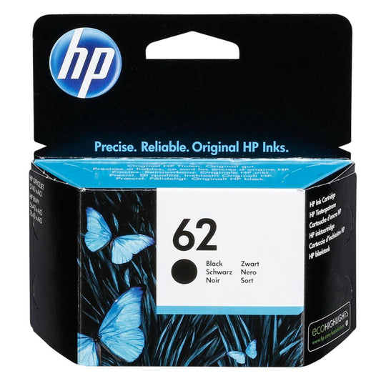 HP C2P04AE Ασύρματη Κασετίνα Μελάνης Μαύρη Νο. 62