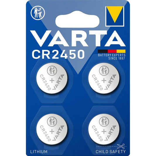 Varta CR 2450 06450101404 1x4 Electronic Battery