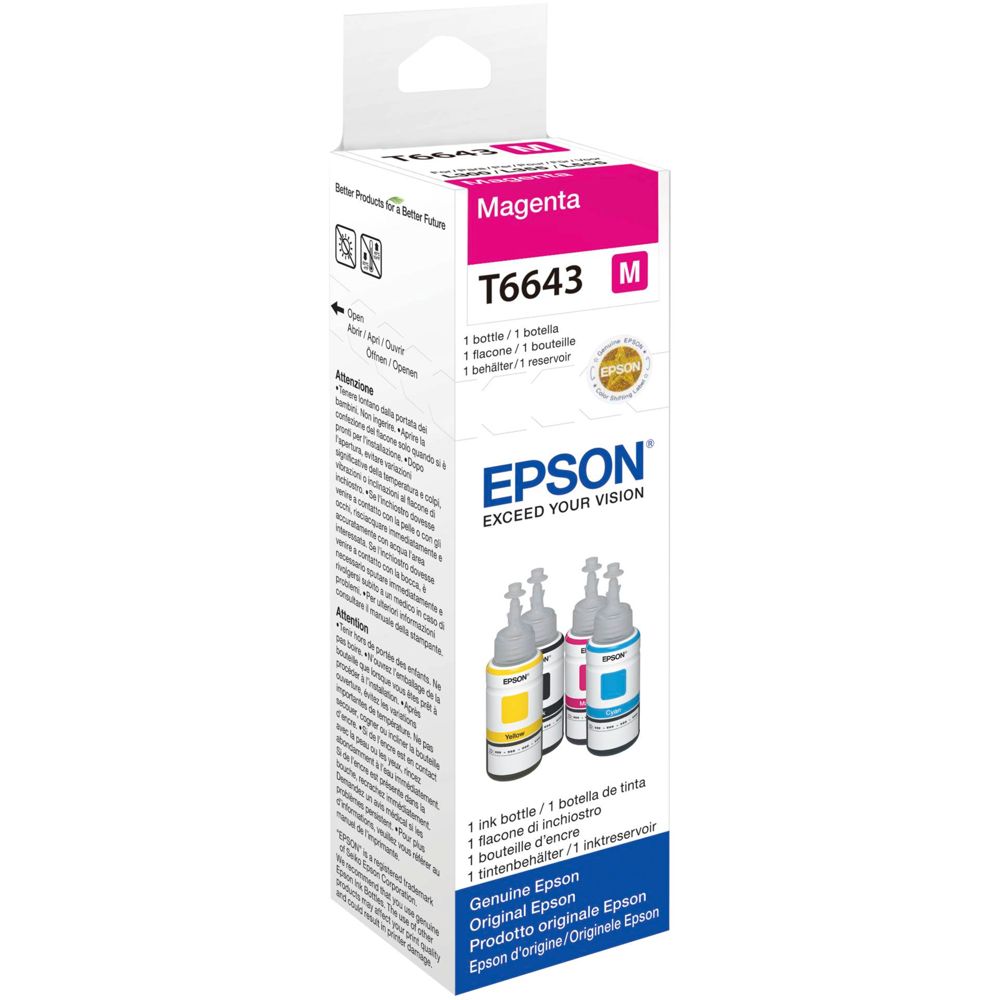 Epson Magenta Ink T664 70ml