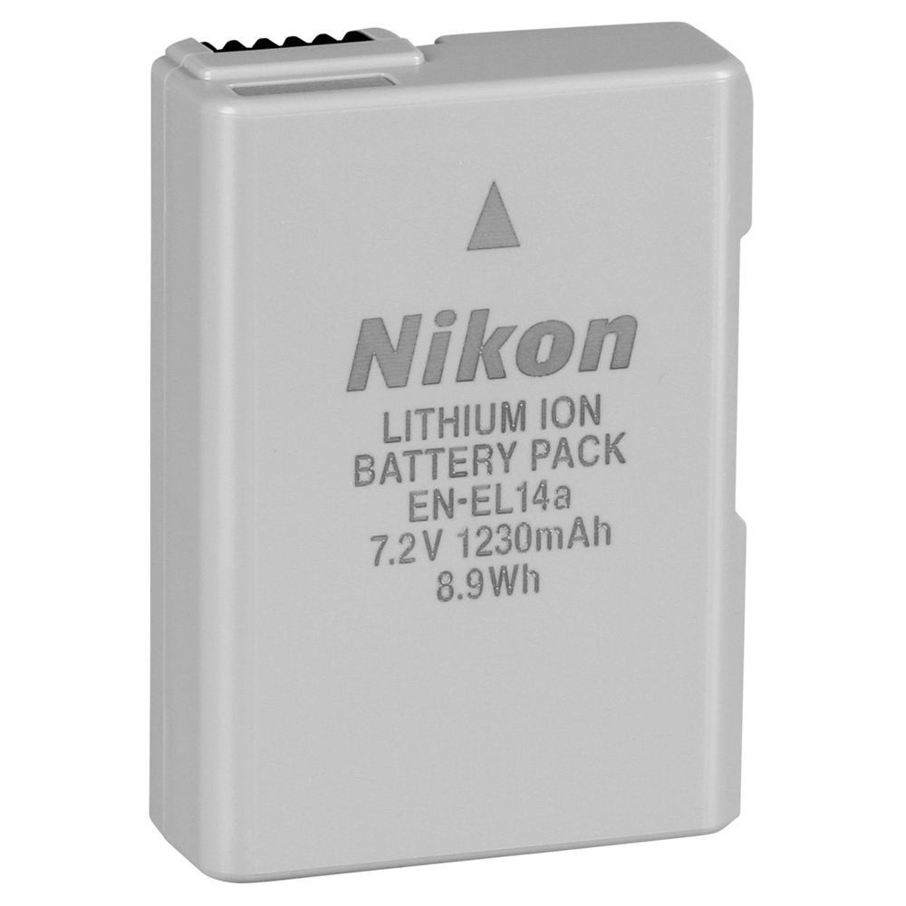 Nikon EN-EL14a Lithium Ion Battery Pack