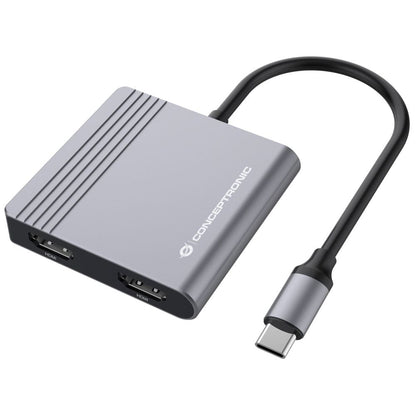 Conceptronic DONN13G 4-in-1 USB 3.2 Docking Station