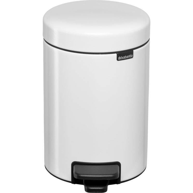 Brabantia NewIcon Pedal Bin 3.0 L in White