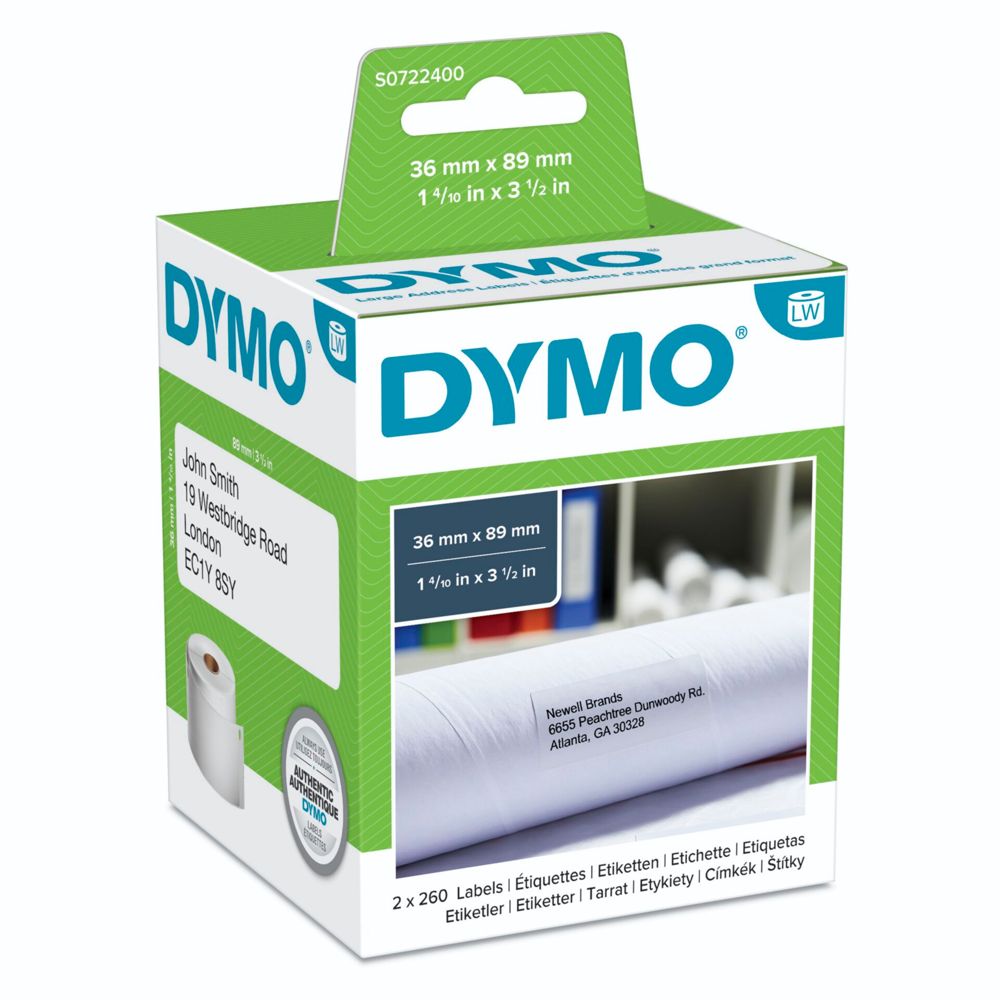 Διεύθυνση Ετικέτες Dymo Large 99012 89mm x 36mm