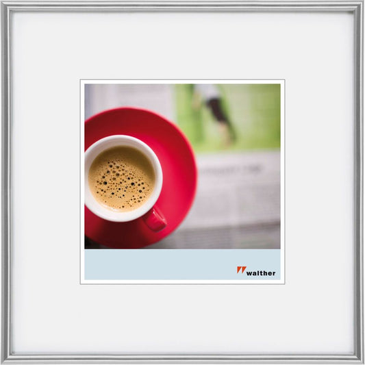 Walther Galeria 40x40 Ρητίνη Ασημί KS440H