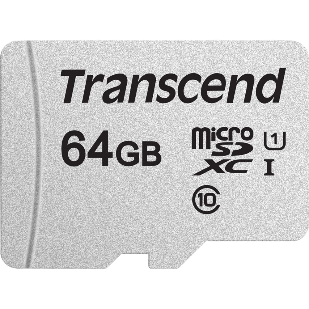 Transcend microSDXC 300S 64GB Class 10 UHS-I U1