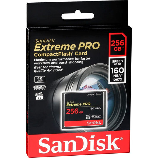 SanDisk Extreme Pro CF 256GB 160MB/s