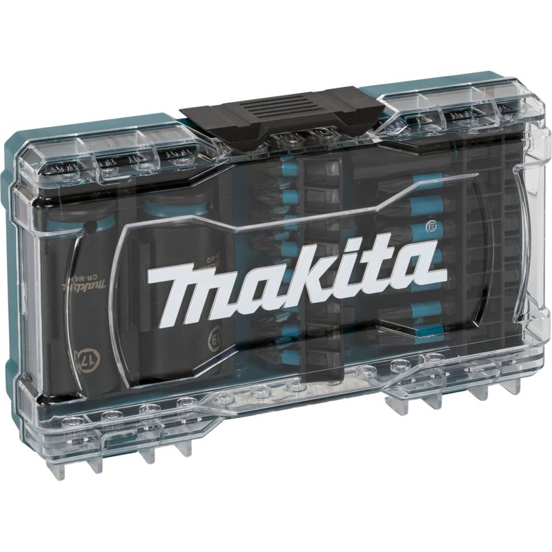 Makita Impact Black Bit and Impact Socket Set, 30-Piece