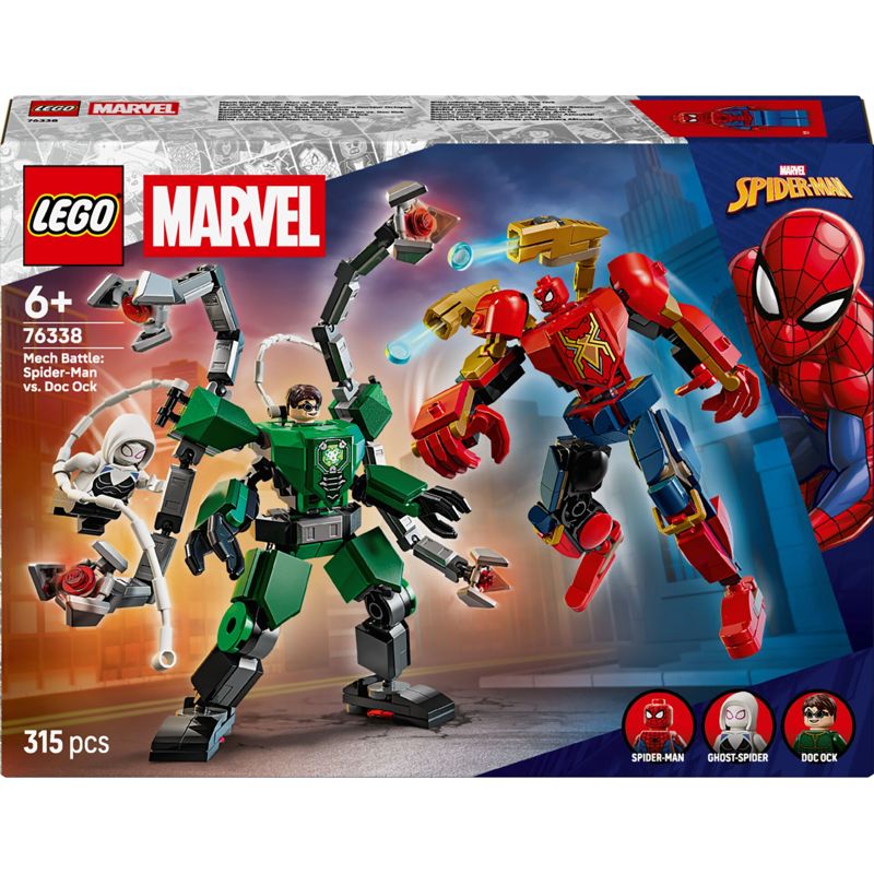 LEGO Marvel Super Heroes 76338 Mech-Battle:Spider-Man vs. Doc