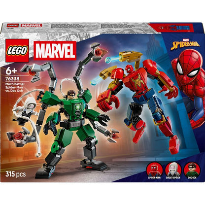 LEGO Marvel Super Heroes 76338 Mech-Battle:Spider-Man vs. Doc