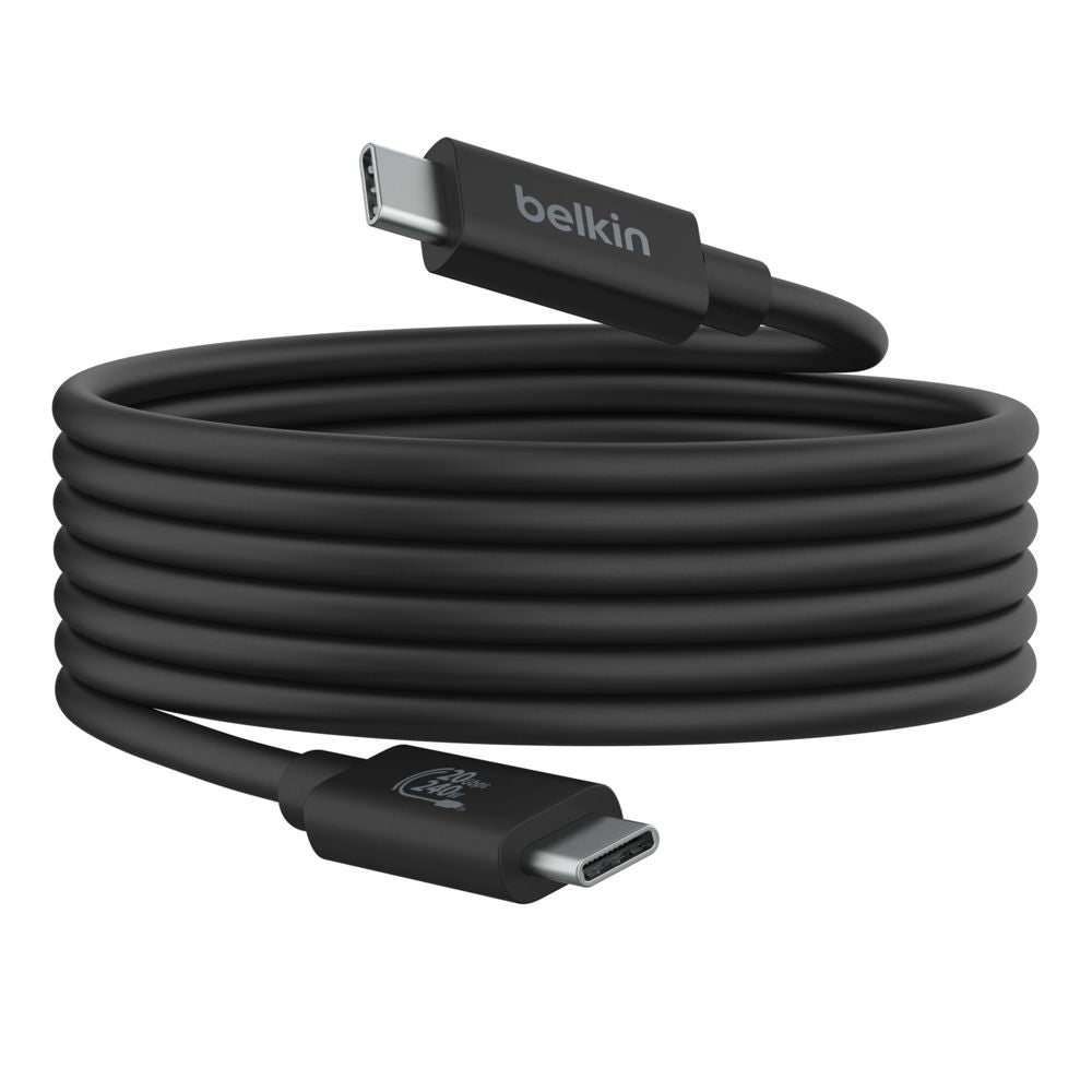 Belkin USB4 Καλώδιο USB-C/USB-C 2m 240W, 20Gbit/s