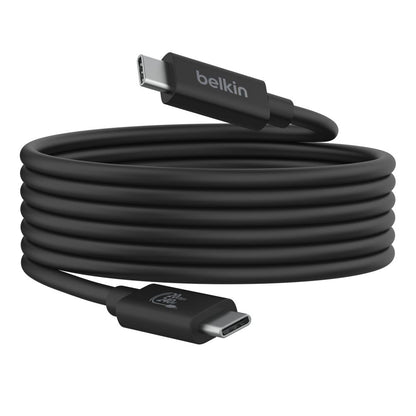 Belkin USB4 Καλώδιο USB-C/USB-C 2m 240W, 20Gbit/s