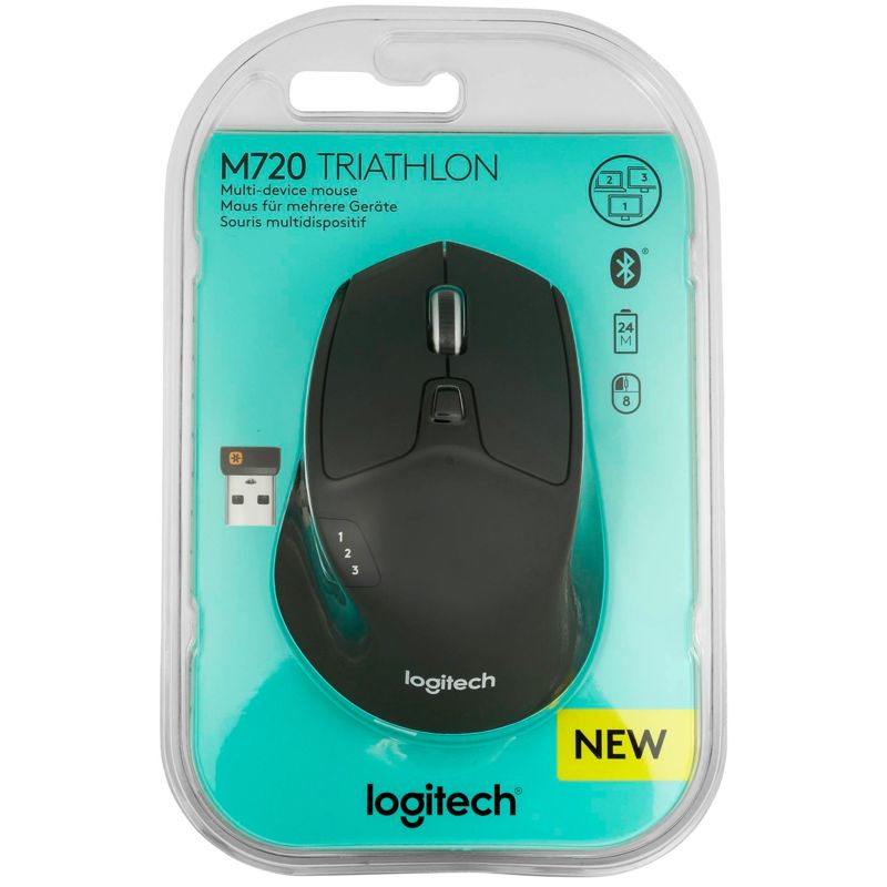 Logitech M720 Triathlon Wireless Mouse