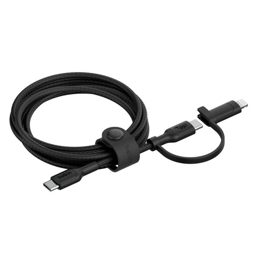 Belkin BOOST CHARGE 2-in-1 Καλώδιο USB-C/Lightning 1,5m