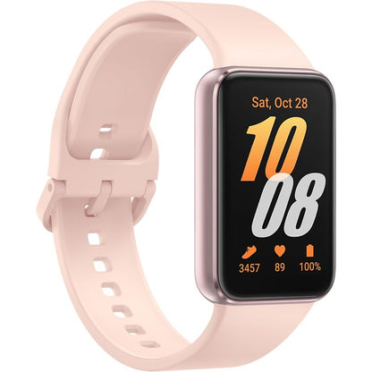 Samsung Galaxy Fit3 Fitness Tracker in Pink and Gold