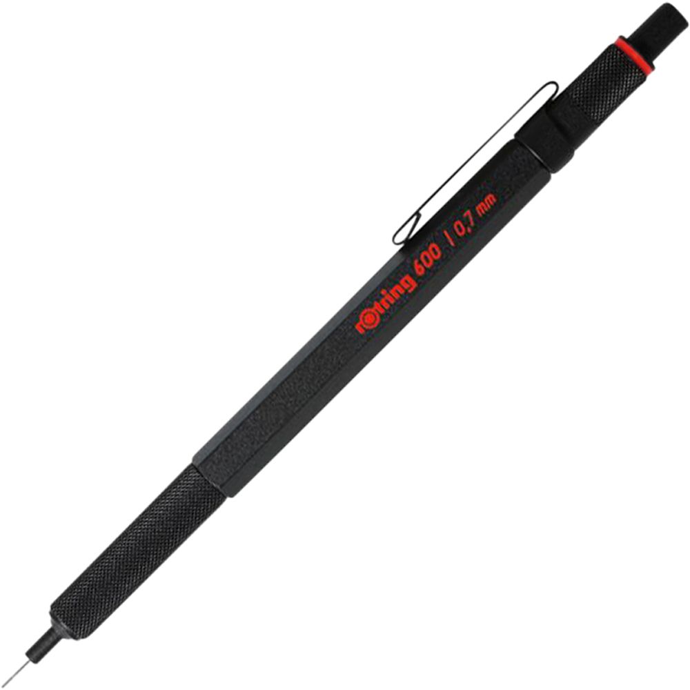 Rotring 600 Μηχανικό Μολύβι Μαύρο 0,7 mm