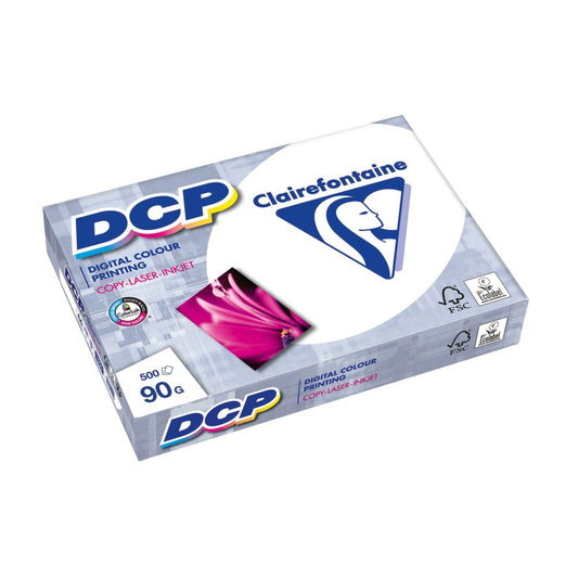 Clairefontaine DCP 90 g A4 500 Blatt Satinierte Papier