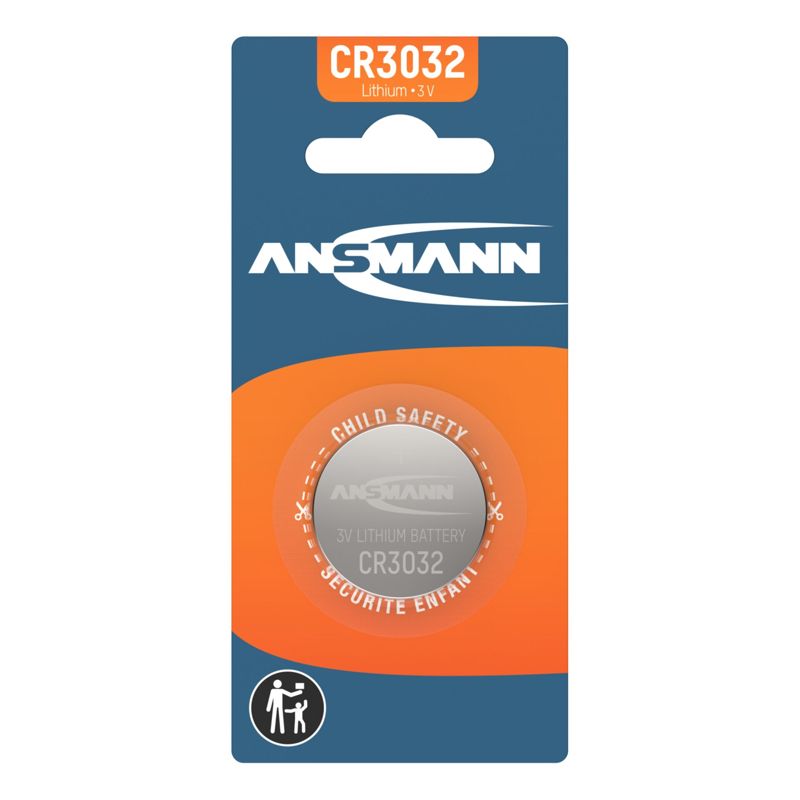 10 Pack Ansmann CR 3032 Lithium Coin Cell Batteries