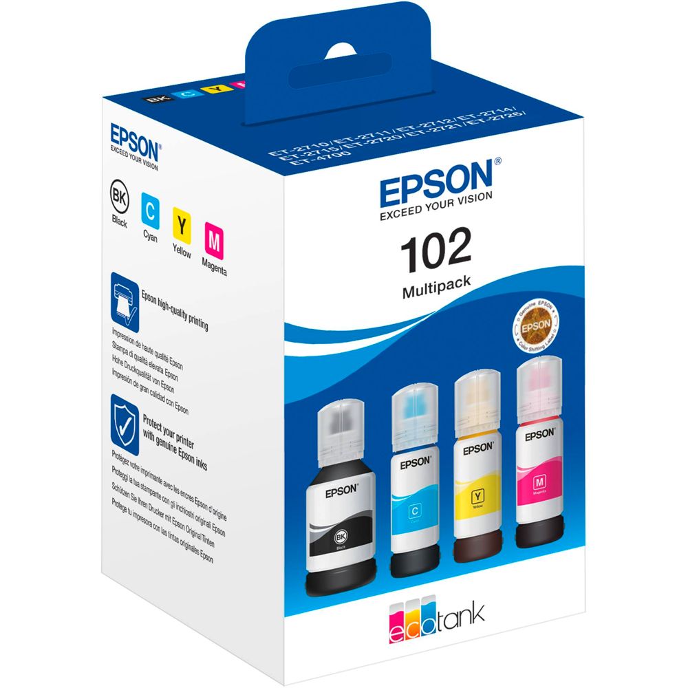 Epson EcoTank 4-χρωμο Multipack T 102 T 03R6