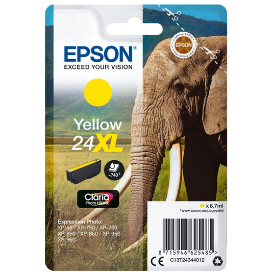 Epson XL Yellow Claria Photo HD T243 Ink Cartridge