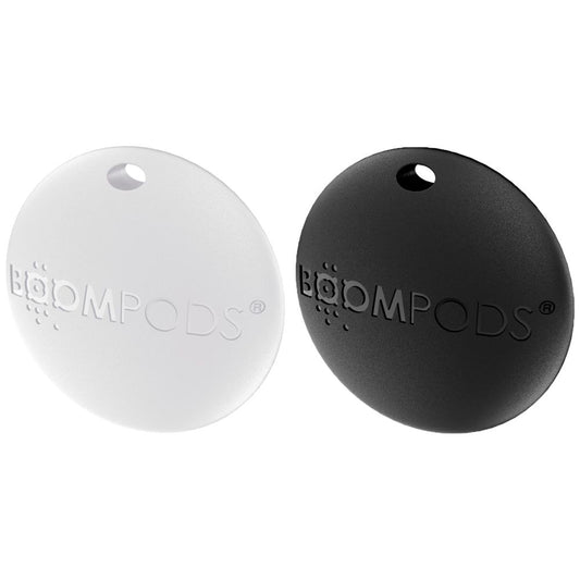 Boompods Boomtag 2 Pack Μαύρο & Λευκό