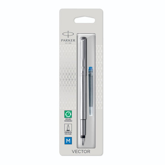 Parker Vector Inox C.C. Fountain Pen M