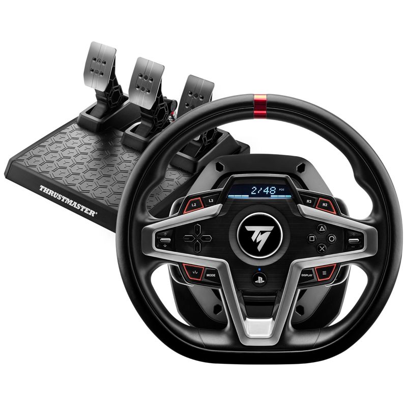 Thrustmaster T248 PS Τιμόνι Για Αγωνιστικά Παιχνίδια με Ενσωματωμένη Οθόνη LCD και Πεντάλ